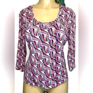 Colorful 80s-Inspired Mesh Top – Madison Studio